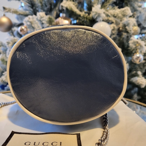 🚫Sold on Mercari🚫Authentic Gucci mini bucket bag - Picture 5 of 13